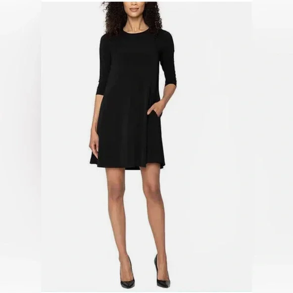 chinese dress ladies Unique Vintage Black Sweetheart Swing Dress